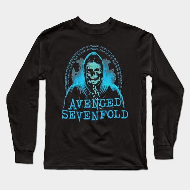 AVENGED SEVENFOLD Long Sleeve T-Shirt by Kami Sayang Sama Jamsah